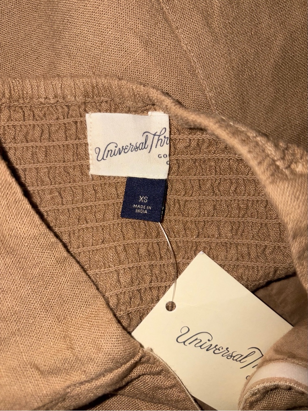 Universal Thread Camel/Tan Textured Knit Top - Picture 6 of 6